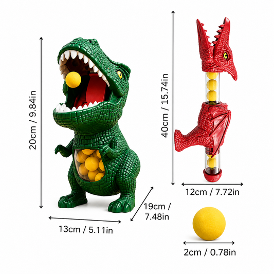 Mechanisches Schaumstoffball-Zielspiel für Kinder