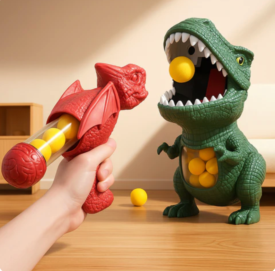 Mechanisches Schaumstoffball-Zielspiel für Kinder
