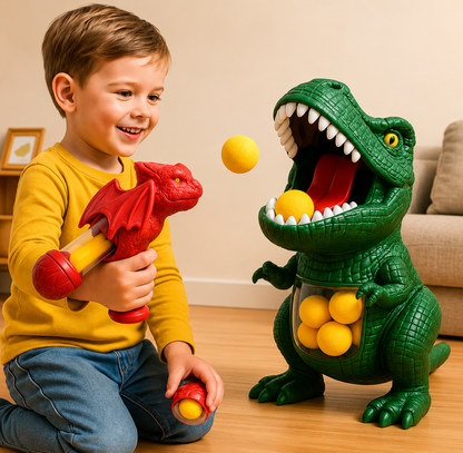 Mechanisches Schaumstoffball-Zielspiel für Kinder
