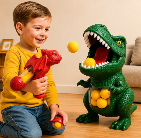 Mechanisches Schaumstoffball-Zielspiel für Kinder