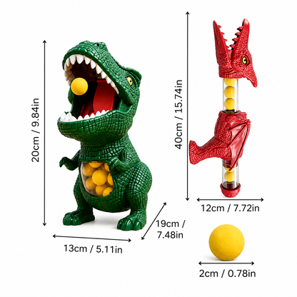 Mechanisches Schaumstoffball-Zielspiel für Kinder